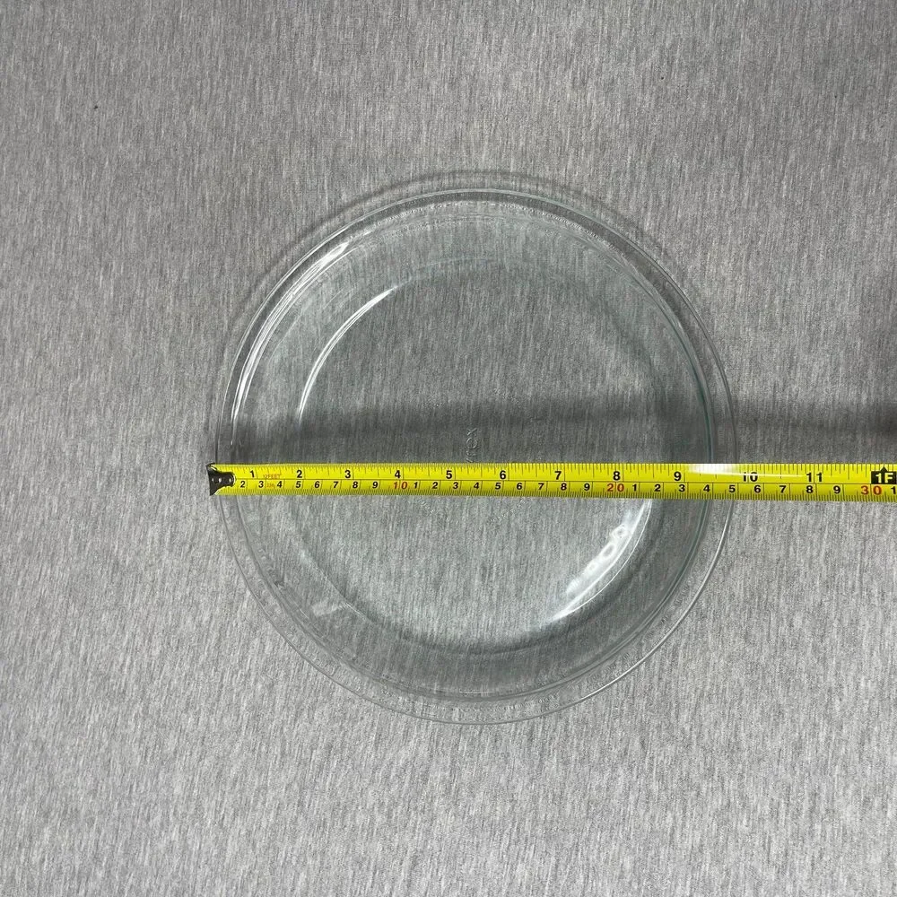 Pyrex Round 9 Inch Clear Glass Pie Plate Baking Dish